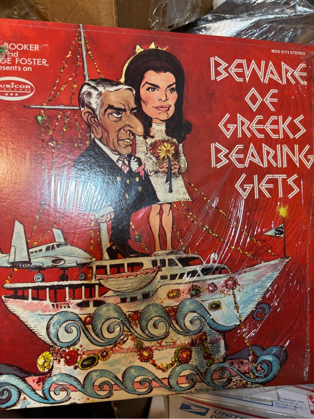 Beware of Greeks Bearing Gifts LP Vinyl Record. Musicore Records